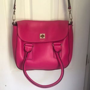 Kate Spade bright Pink Crossbody